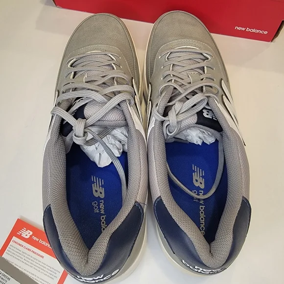 New Balance 574 Greens Waterproof Golf Shoe (Men) Size 15 2E Like New! - Picture 7 of 15